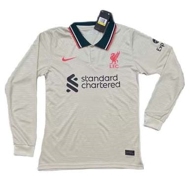 Authentic Camiseta Liverpool 2ª ML 2021-2022